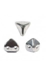 Super-Kheops par Puca® beads Argentees-silver 00030-27000